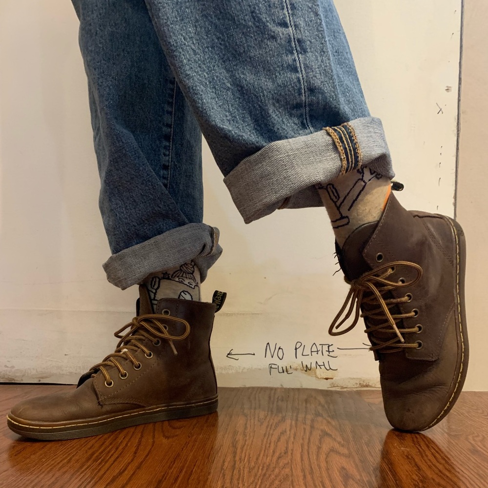 Brown Dr Martens - Picture 1 of 3